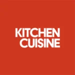 Kitchen Cuisine logo on red background