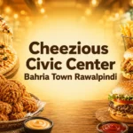 Cheezious Civic Center Bahria Town Rawalpindi food thumbnail with pizza burgers fries and crispy chicken