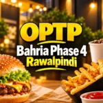 OPTP Bahria Phase 4 Rawalpindi burger and fries food thumbnail with restaurant details on South Islamabad Eats